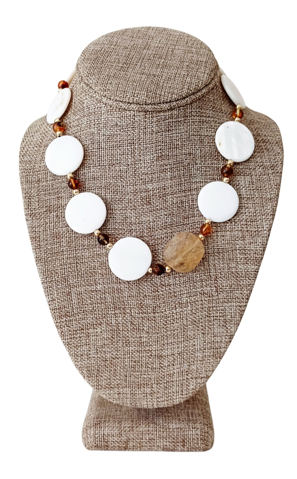 Collar de Nácar y Ambar